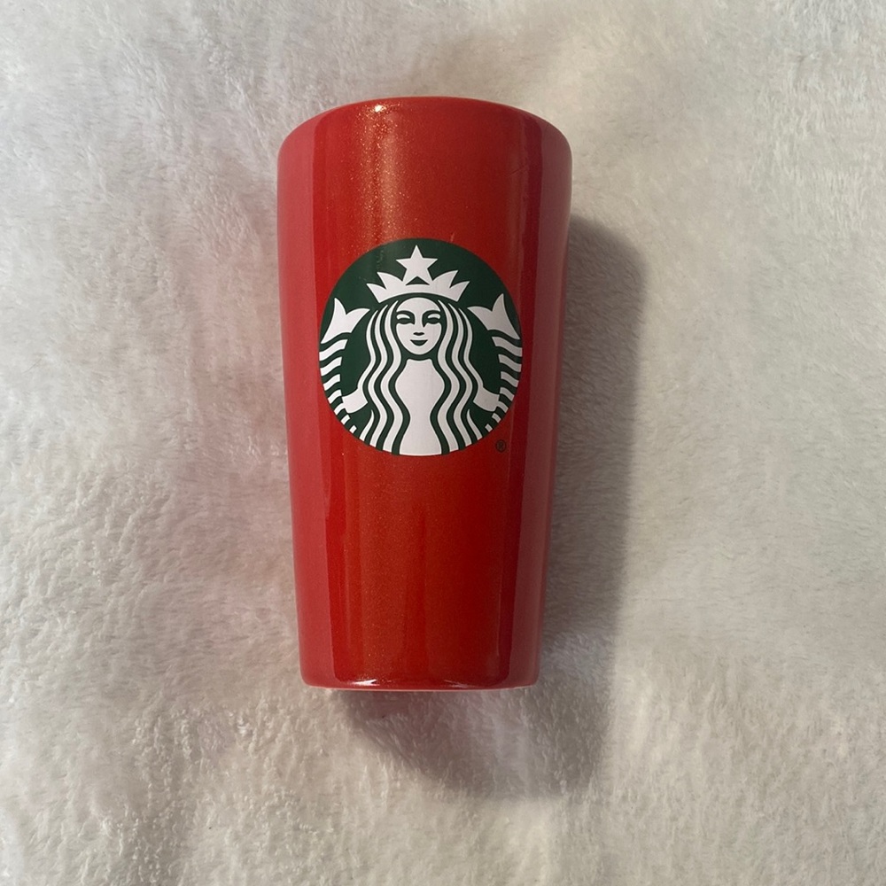 Starbucks ceramic travel mug